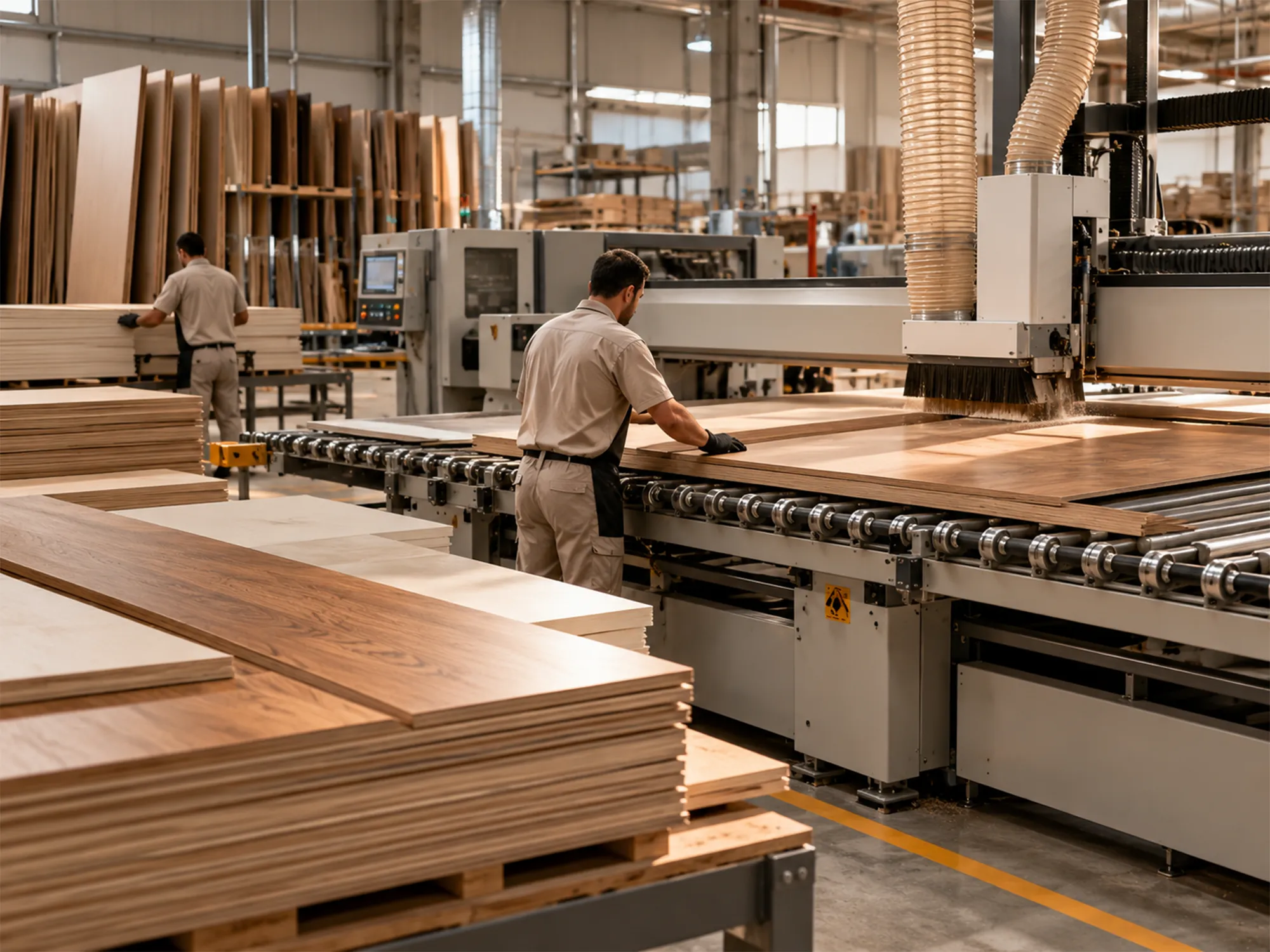 Production line inside the Nexus Arc factory